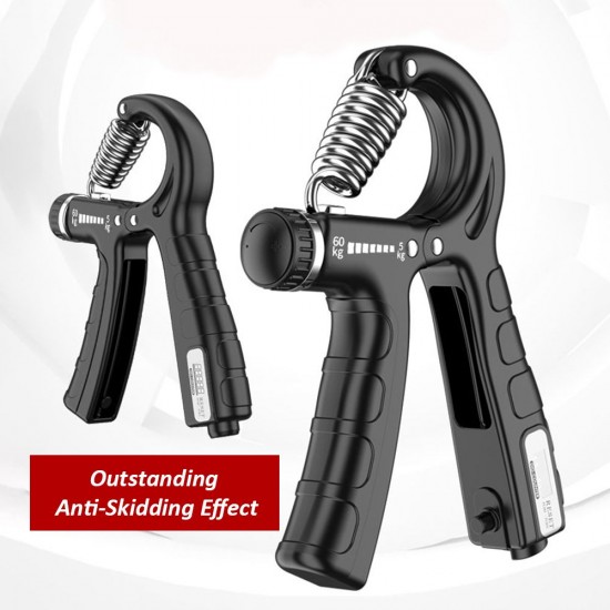 Hand Gripper Adjustable Resistance Hand Grip Strength Trainer Fingers Wrist Forearm Exerciser Workout Gear Home Gym Exercise Equipment Hand Gripper Adjustable Resistance Hand Grip Strength Trainer Fingers Wrist Forearm Exerciser Workout Gear Home Gym Exercise Equipment