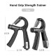 Hand Gripper Adjustable Resistance Hand Grip Strength Trainer Fingers Wrist Forearm Exerciser Workout Gear Home Gym Exercise Equipment Hand Gripper Adjustable Resistance Hand Grip Strength Trainer Fingers Wrist Forearm Exerciser Workout Gear Home Gym Exercise Equipment