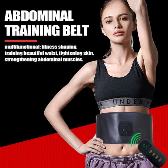 Intelligent Unisex EMS Fitness Trainer Belt Electrical Muscle Stimulator Abdominal Muscle Sticker Home Muscle Training Device Intelligent Unisex EMS Fitness Trainer Belt Electrical Muscle Stimulator Abdominal Muscle Sticker Home Muscle Training Device