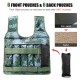 Max Loading 50kg Adjustable Weighted Vest Weight Jacket Oxford Exercise Weight Loading Cloth Strength Training (Empty) Max Loading 50kg Adjustable Weighted Vest Weight Jacket Oxford Exercise Weight Loading Cloth Strength Training (Empty)