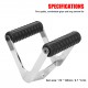 Gym Fitness T-bar For Pulley Cable Machine Back Muscle Workout Row V-shaped Bar Handle Rowing Machine Hand Grips Gym Fitness T-bar For Pulley Cable Machine Back Muscle Workout Row V-shaped Bar Handle Rowing Machine Hand Grips