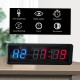 1.5in Gym Timer Stopwatch with Remote Countdown/up Clock for Home Gym Fitness Training Interval Timer Clock with Wall Mount Brackets 1.5in Gym Timer Stopwatch with Remote Countdown/up Clock for Home Gym Fitness Training Interval Timer Clock with Wall Mount Brackets