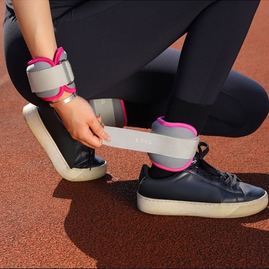 1 Pair Neoprene Ankle Weights Strap Fitness Ankle Straps Legs Weight For Running Jogging Walking Aerobics Exercise Gymnastics 1 Pair Neoprene Ankle Weights Strap Fitness Ankle Straps Legs Weight For Running Jogging Walking Aerobics Exercise Gymnastics