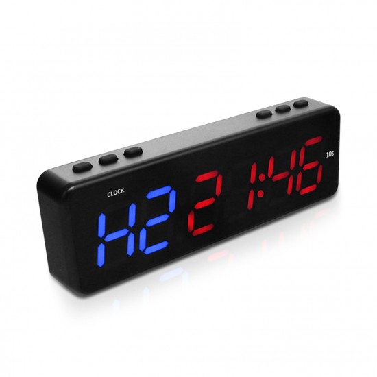 Wireless BT Control Gym Timer Rechargeable Stopwatch Countdown/up Clock for Home Gym Fitness Training Interval Timer Clock with Magnetic Backing Wireless BT Control Gym Timer Rechargeable Stopwatch Countdown/up Clock for Home Gym Fitness Training Interval Timer Clock with Magnetic Backing