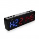 Wireless BT Control Gym Timer Rechargeable Stopwatch Countdown/up Clock for Home Gym Fitness Training Interval Timer Clock with Magnetic Backing Wireless BT Control Gym Timer Rechargeable Stopwatch Countdown/up Clock for Home Gym Fitness Training Interval Timer Clock with Magnetic Backing