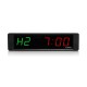 Gym Timer Stopwatch with Remote Control Countdown/up Clock for Home Gym Fitness Training LED Interval Timer Clock with Wall Mount Brackets Gym Timer Stopwatch with Remote Control Countdown/up Clock for Home Gym Fitness Training LED Interval Timer Clock with Wall Mount Brackets