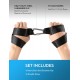 Battle Rope Anchor Strap Kit with Heavy Duty Reinforced 2 Nylon Straps & 1 Stainless Steel Carabiner Clip for Crossfit Ropes Home Gym Fitness & Training Rope Anchor Battle Rope Anchor Strap Kit with Heavy Duty Reinforced 2 Nylon Straps & 1 Stainless Steel Carabiner Clip for Crossfit Ropes Home Gym Fitness & Training Rope Anchor