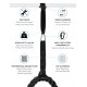 Battle Rope Anchor Strap Kit with Heavy Duty Reinforced 2 Nylon Straps & 1 Stainless Steel Carabiner Clip for Crossfit Ropes Home Gym Fitness & Training Rope Anchor Battle Rope Anchor Strap Kit with Heavy Duty Reinforced 2 Nylon Straps & 1 Stainless Steel Carabiner Clip for Crossfit Ropes Home Gym Fitness & Training Rope Anchor