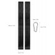 Battle Rope Anchor Strap Kit with Heavy Duty Reinforced 2 Nylon Straps & 1 Stainless Steel Carabiner Clip for Crossfit Ropes Home Gym Fitness & Training Rope Anchor Battle Rope Anchor Strap Kit with Heavy Duty Reinforced 2 Nylon Straps & 1 Stainless Steel Carabiner Clip for Crossfit Ropes Home Gym Fitness & Training Rope Anchor
